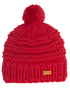 BIG LOVE Merino Wool Beanie - Cherry Red